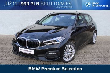 BMW Seria 1 118i Promocyjne Finansowanie BMW FS rata od 999PLN netto